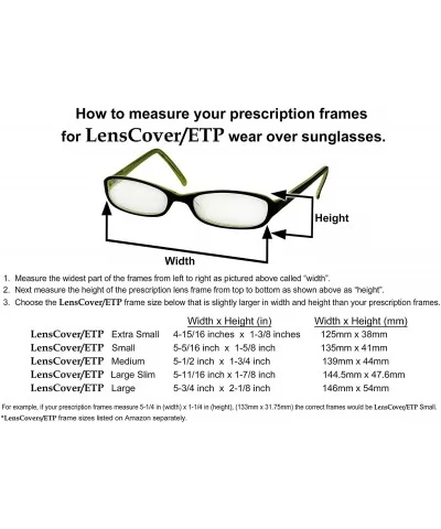 Sunglasses - Wear Over Prescription Glasses. Size Small with Polarization. - Brown - CM1172STLW3 $22.01 Shield