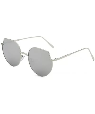 Sunglasses Polarized Aviator Cycling - A - CK18TT3LRQR $12.08 Semi-rimless