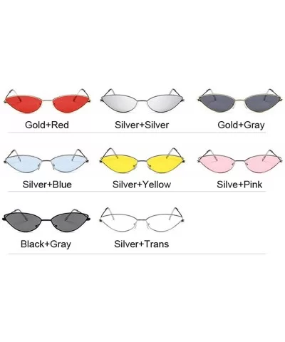 Cute Sexy Cat Eye Sunglasses Women Retro Small Black Red Pink Cateye Sun Glasses Female Vintage Shades For - C91984AI0SM $25....