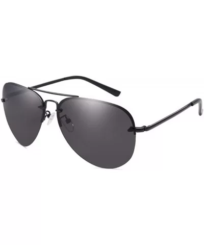 Polarizing sunglasses sunglasses simple men and women dazzling driver polarizing sunglasses - A - CG18QQDWAOD $62.51 Aviator