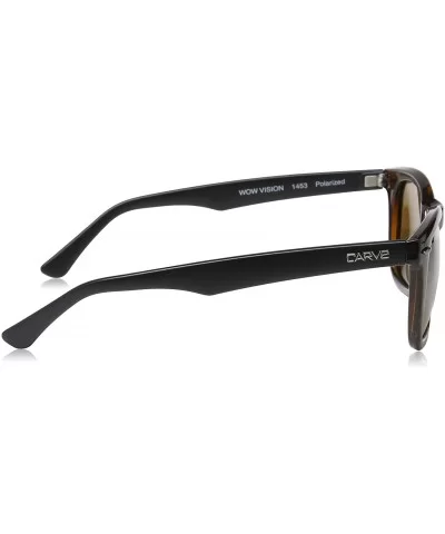 Wow Vision Sunglasses - Vision Tort/Blk Polarized - CT118XF5FZV $67.29 Sport