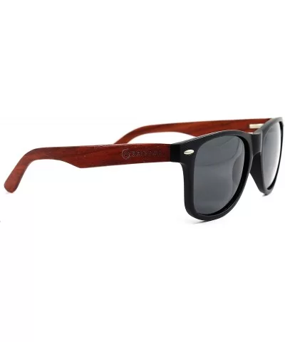 Wood Sunglasses for Men and Women. 100% Authentic African Wood. - Minimalist - C318GUYHRTX $30.43 Wayfarer