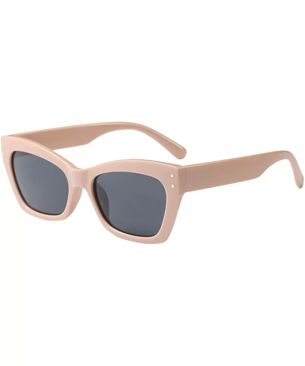 Sunglasses for Men Women Vintage Sunglasses Cat Eye Sunglasses Retro Glasses Eyewear Sunglasses Hippie - D - CF18QMSKXM7 $10....
