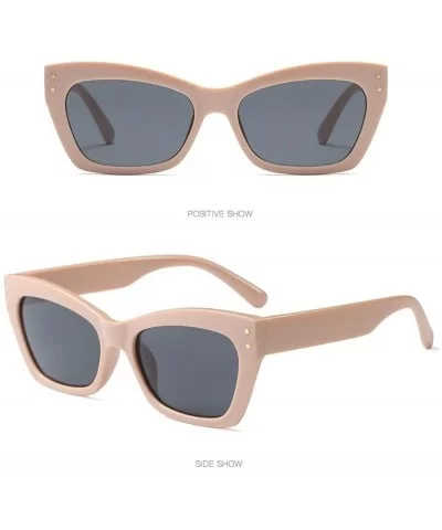 Sunglasses for Men Women Vintage Sunglasses Cat Eye Sunglasses Retro Glasses Eyewear Sunglasses Hippie - D - CF18QMSKXM7 $10....