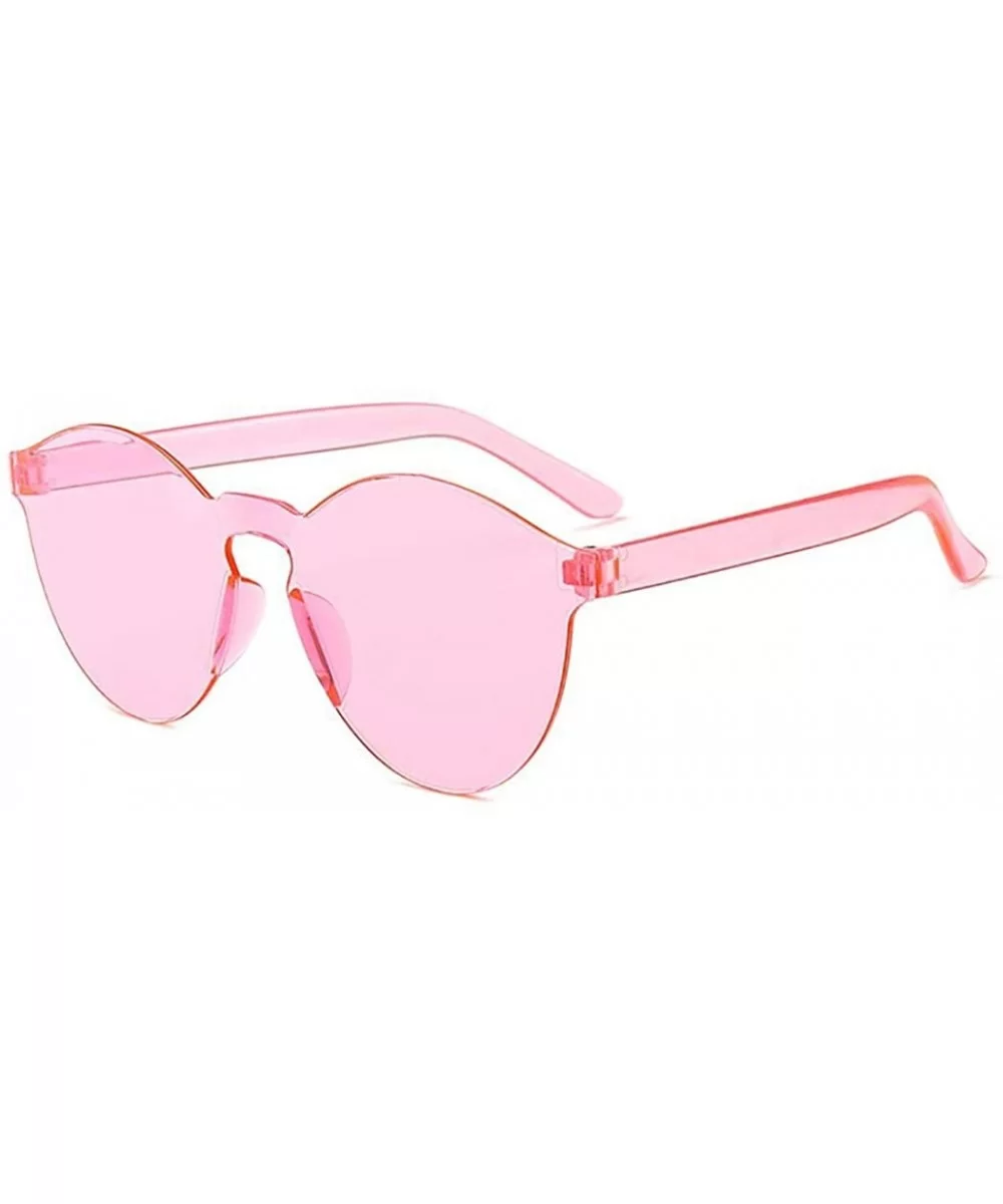 Unisex Fashion Candy Colors Round Outdoor Sunglasses Sunglasses - CF199S5U954 $29.10 Round