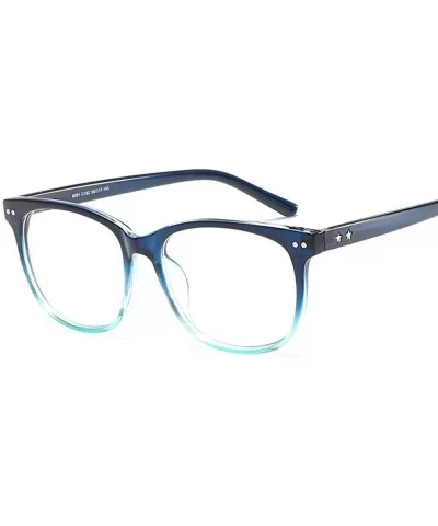 Sun Glasses Fashion Personality Cat's Eye Outdoor Leisure Clear Lens Plain 2 - 2 - CB18YQEYXKA $11.68 Aviator
