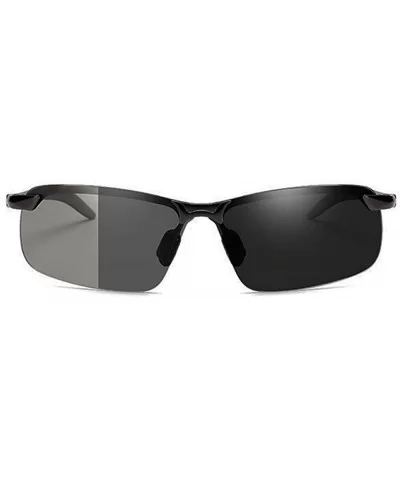 Photochromic Sunglasses Polarized Discoloration sunglasses - C718QWY4506 $16.86 Rimless