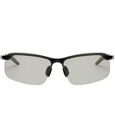 Photochromic Sunglasses Polarized Discoloration sunglasses - C718QWY4506 $16.86 Rimless