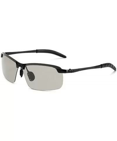 Photochromic Sunglasses Polarized Discoloration sunglasses - C718QWY4506 $16.86 Rimless