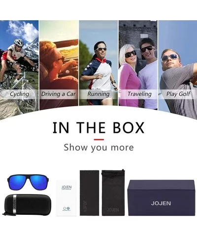 Polarized Sports Sunglasses for men women Baseball Running Cycling Fishing Golf Tr90 ultralight Frame JE001 - C318Y3A2GH5 $38...