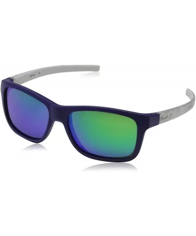 Line- Junior Sunglasses with UV Protection and Secure Fit for Active Children Outdoors - Blue/Gray Specks - CC18LRLXX0A $60.8...