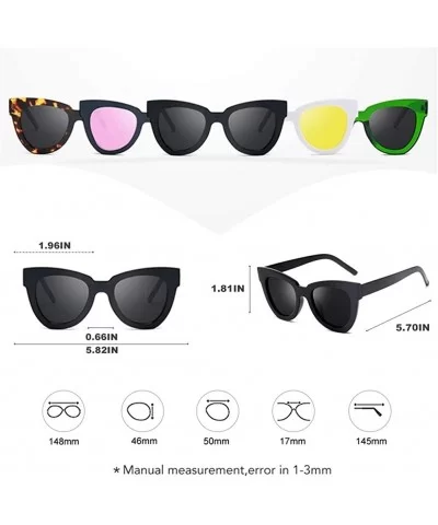 Classic Oversized Sunglasses Vintage Designer - CS198UI7YYH $11.48 Square