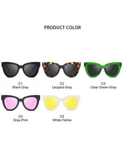 Classic Oversized Sunglasses Vintage Designer - CS198UI7YYH $11.48 Square