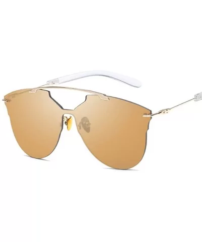 European and American Wind Connecting Lens Sunglasses Men and Women's General Street Shot Sunglasses - A - C218QCHMXEY $49.88...