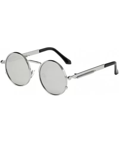 Sunglasses Vintage Glasses Integrated - F - CL18DQYEZML $11.23 Semi-rimless