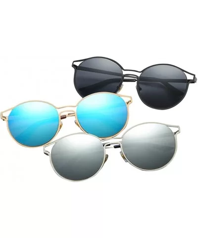 Retro Glasses Unisex Fashion Aviator Sunglasses (B) - CH18GD94CRK $12.28 Aviator