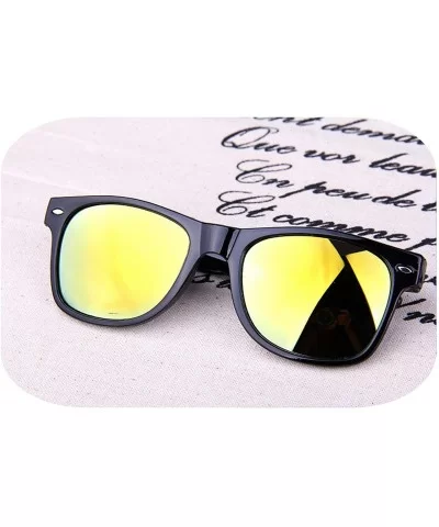 2020 Brand New Vintage Sunglasses Women Girls Retro Black Frame Men Sun Glasses Female Oculos De Sol - Gold - C1197Y6CII4 $43...