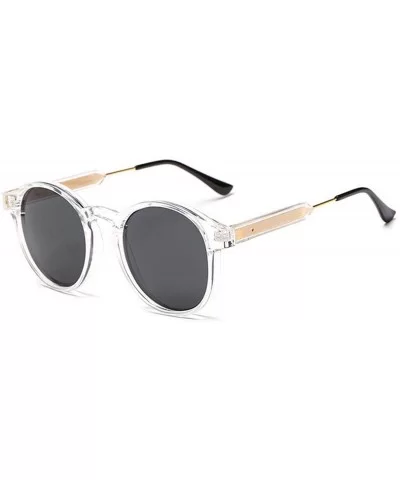 Round Sunglasses Men Women Unisex Retro Vintage Design Small Sun Glasses Driving Sunglass Ladies Shades - C2197Y60M58 $27.20 ...