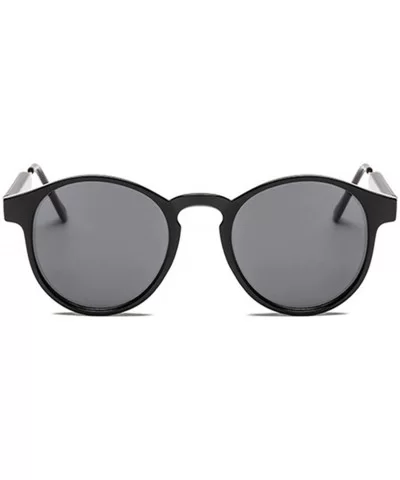 Round Sunglasses Men Women Unisex Retro Vintage Design Small Sun Glasses Driving Sunglass Ladies Shades - C2197Y60M58 $27.20 ...