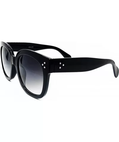 1780 Premium Oversize XXL Women Men Mirror Havana Tilda Shadow Style Fashion Sunglasses - Black - CG18EXHZI8K $21.15 Oversized