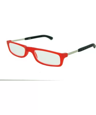 Pocket FOLDING Reading Glasses R9299PZ - Red - CL12FA0EG91 $29.95 Rectangular