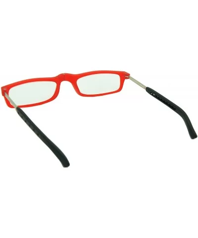 Pocket FOLDING Reading Glasses R9299PZ - Red - CL12FA0EG91 $29.95 Rectangular