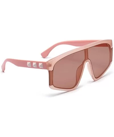 Ladies Sunglasses Pink Summer Goggles Goggles Oversized Retro Sunglasses Male - CC198QKAOW2 $94.04 Oversized