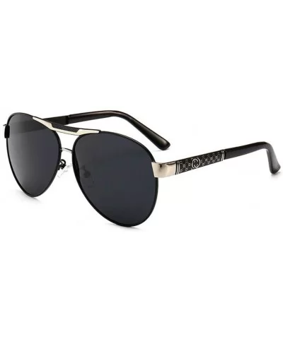 Men's Retro Sunglasses- Polarized Sunglasses- Full Frame Driving C8 - C8 - C5197N5KNA4 $61.48 Sport