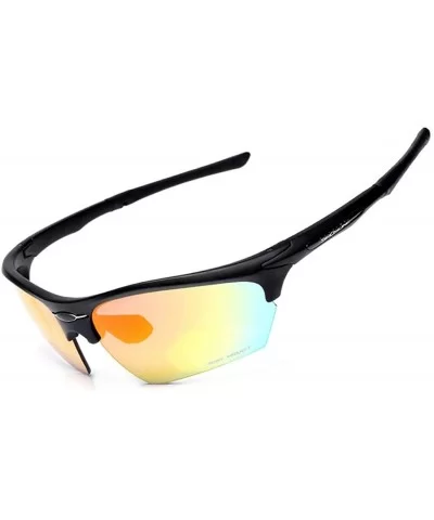 Outdoor riding glasses- outdoor sports glasses- single climbing fishing glasses - B - C118RYH7REU $72.28 Sport
