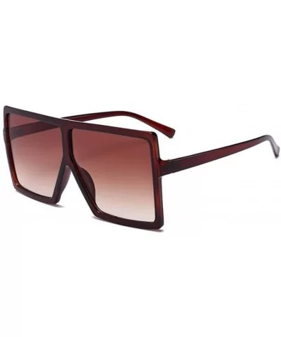 Oversized Sunglasses Fashion Glasses Vintage - C3 Tea Tea - C6199EL72G7 $27.00 Square