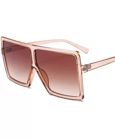 Oversized Sunglasses Fashion Glasses Vintage - C3 Tea Tea - C6199EL72G7 $27.00 Square