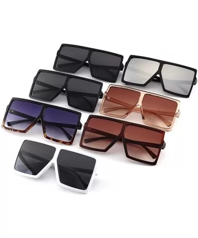 Oversized Sunglasses Fashion Glasses Vintage - C3 Tea Tea - C6199EL72G7 $27.00 Square