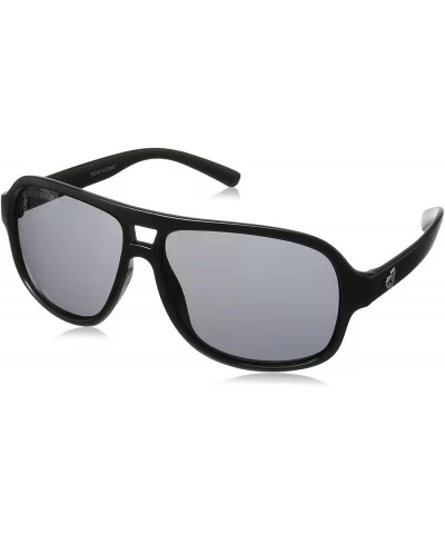 Pint R579-004 Round Sunglasses - Black - C012E97KK9H $61.70 Sport