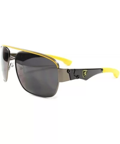 Designer Modern High-End Sexy Mens Womens Rectangle Sunglasses - CX18O7Q2KAW $17.10 Rectangular