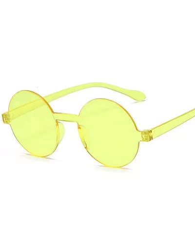 Round Sunglasses Women Vintage Classic Hip Hop Style Sun Glasses Female Brand Designer Frame Feminino - Red - CV198ZUDHAW $55...