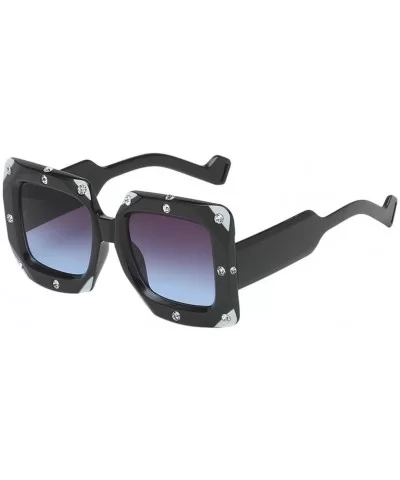 Sunglasses Personality Glasses Fashion - B - CW18U0D2AM6 $15.42 Rectangular