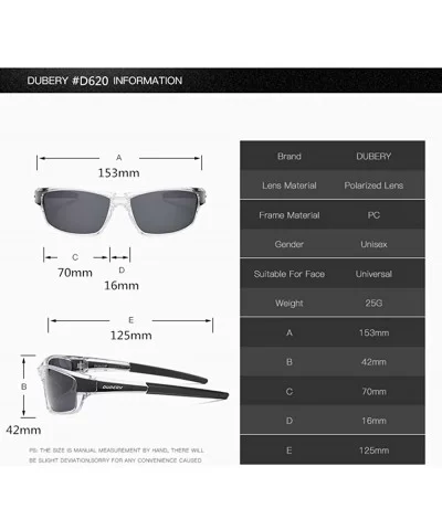 Polarized Sunglasses Fashion Vintage - 3-transparent/Black - CA18RNCA0R0 $22.31 Goggle