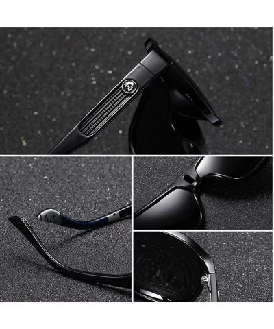 Polarized Sunglasses Men Driving Shades Male Retro NO1 Polarized - No3 - CQ18Y2N3TZ5 $20.87 Aviator