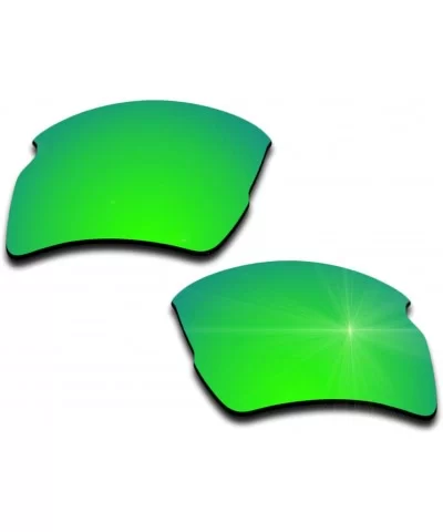 Polarized Replacement Lenses Flak 2.0 XL Sunglasses - Multiple Colors - Green Mirrored Coating - CN18CZWDNLL $16.64 Sport