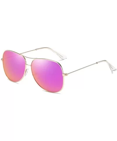 Polarized Sunglasses classic dazzling large frame toad glasses - F - CU18Q6ZO2CR $49.19 Aviator