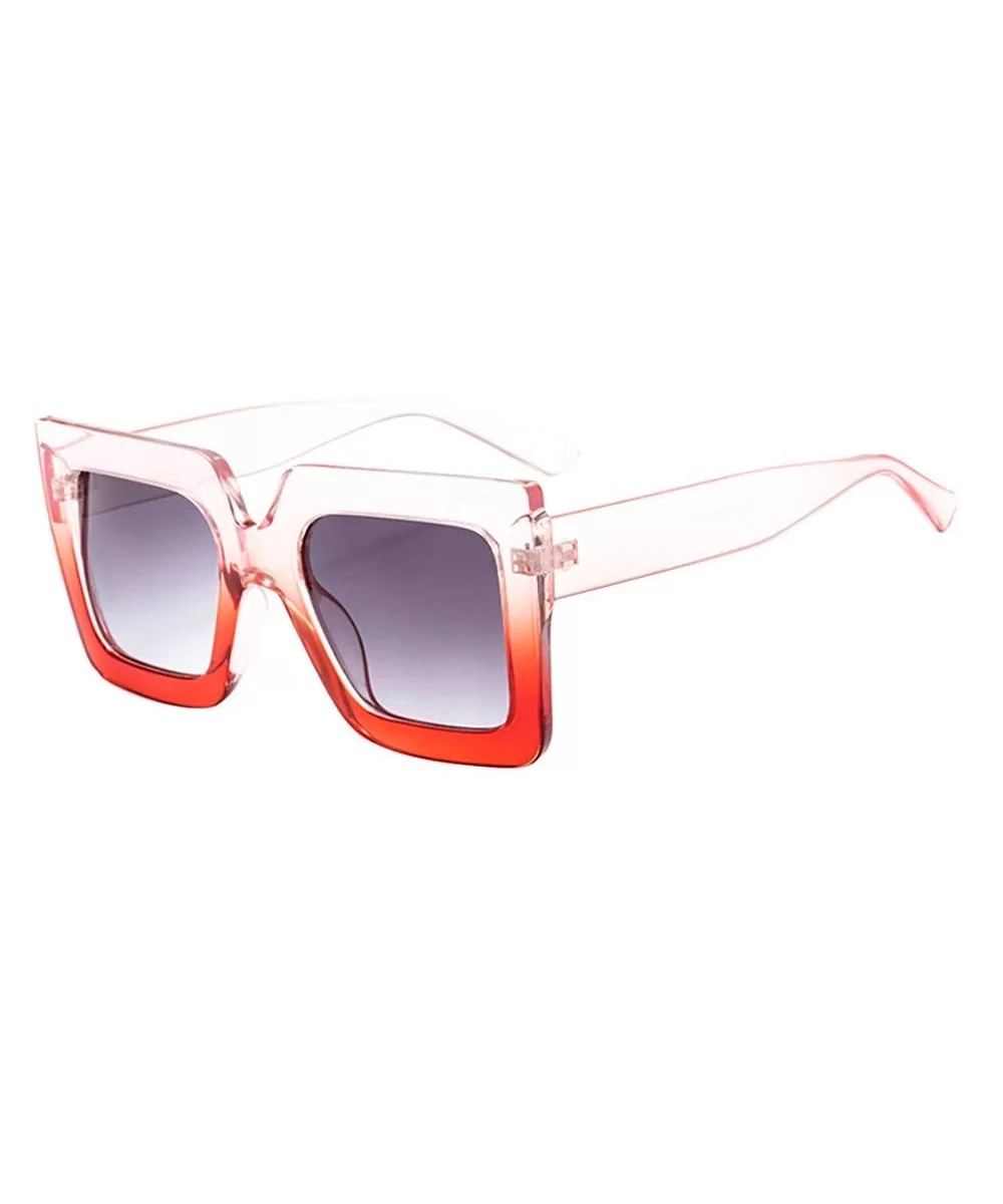 Vintage Oversized Sunglasses Butterfly - B - CU18Q67CR87 $9.14 Butterfly