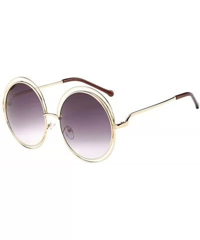 Small Round Polarized Sunglasses Mirrored Lens Unisex Glasses for Men Women John Lennon Style - Multicolor-a - CX193TCS0OM $9...