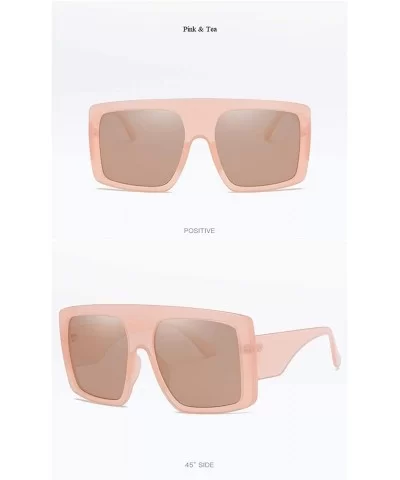 One Piece Square Sunglasses For Women Sexy New Brand Big Shield Female Sun Glasses Men Vintage Oversize Eyewea - CQ197ZO3SGC ...