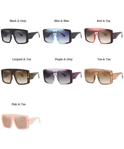 One Piece Square Sunglasses For Women Sexy New Brand Big Shield Female Sun Glasses Men Vintage Oversize Eyewea - CQ197ZO3SGC ...