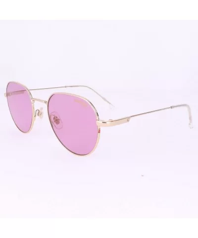 sunglasses (2015-T-S S9E13) Gold - Plum with Mirror effect lenses - CJ18SAUZC7N $65.17 Rectangular