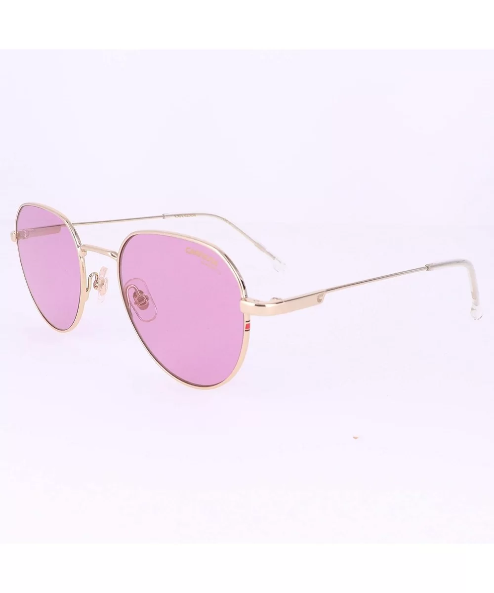 sunglasses (2015-T-S S9E13) Gold - Plum with Mirror effect lenses - CJ18SAUZC7N $65.17 Rectangular