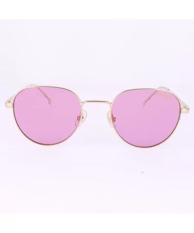 sunglasses (2015-T-S S9E13) Gold - Plum with Mirror effect lenses - CJ18SAUZC7N $65.17 Rectangular