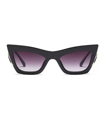 Sexy Cat Eye Sunglasses Men Women Fashion Shades UV400 Vintage Glasses C2 Red - C5 Blue - C518YZXD9RL $14.75 Aviator