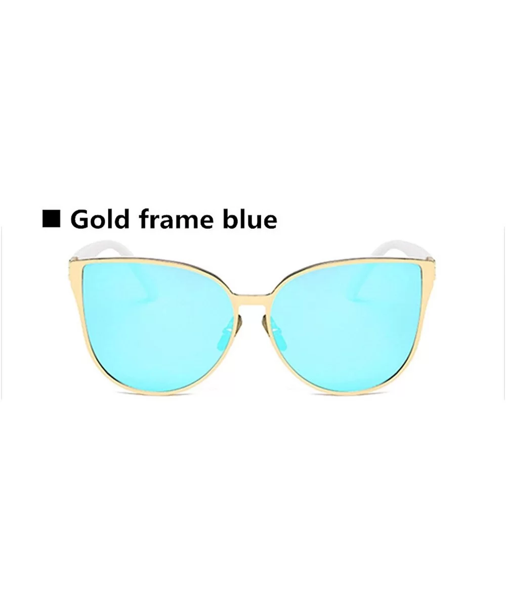 Oversize Cat Eye Sunglasses Women Fashion Summer Style Big Size Frame Mirror Sun Glasses Oculos UV400 - B6 - CO197A2U8IZ $50....