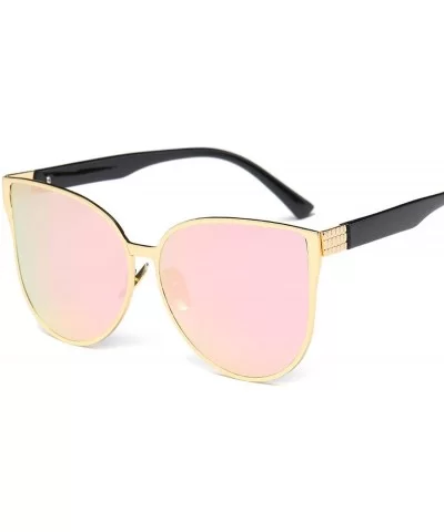 Oversize Cat Eye Sunglasses Women Fashion Summer Style Big Size Frame Mirror Sun Glasses Oculos UV400 - B6 - CO197A2U8IZ $50....